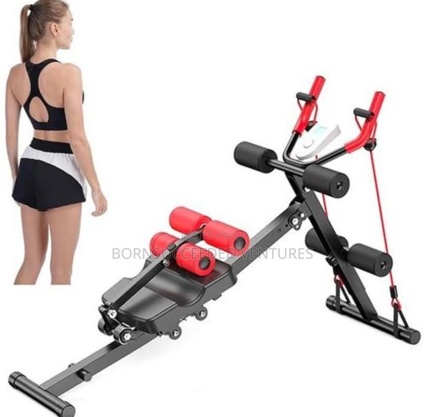 Ab Crunch With Digital Display , Abdominal Training Machine · Photo 1