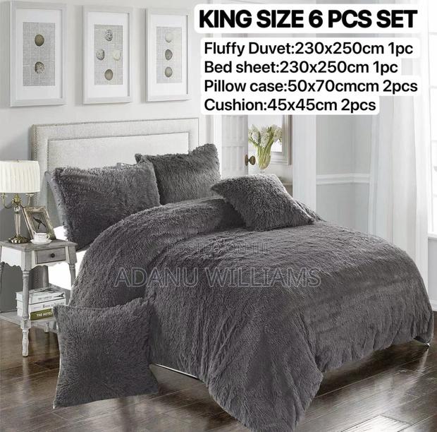 Luxury Ultra Soft Fluffy Duvet Set(Available in Diff Colors · Photo 1