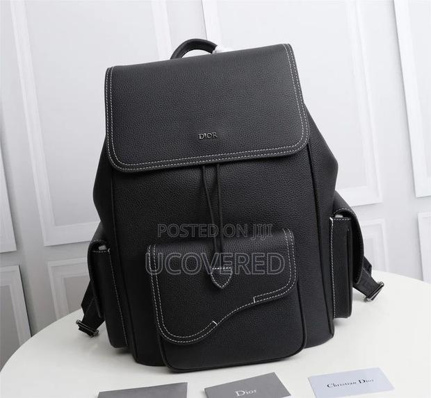 Branded Luxury Leather Backpack · Photo 1