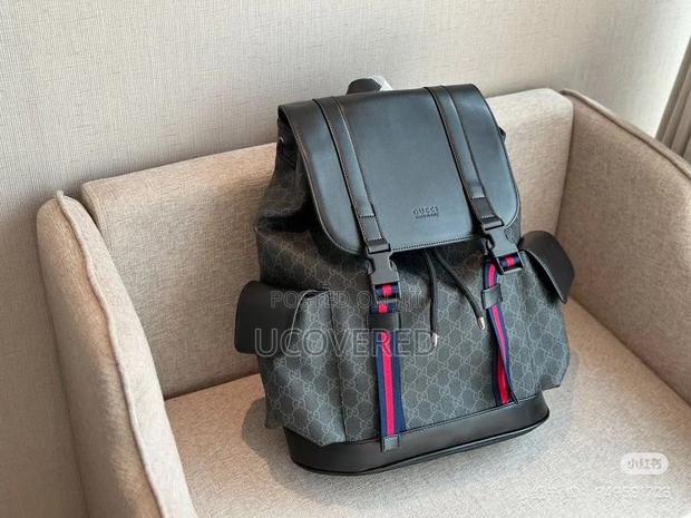 Branded Luxury Leather Backpack · Photo 8