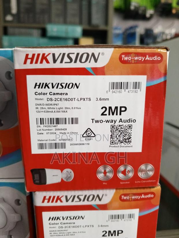 Hikvision 2mp Hybrid Turbo Hd Camera 2 Way Audio · Photo 2