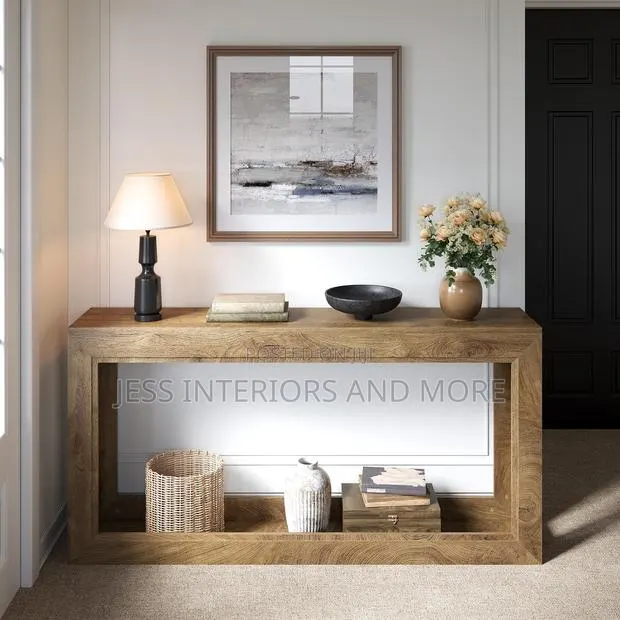 Console Table (Oak Brown) · Photo 1