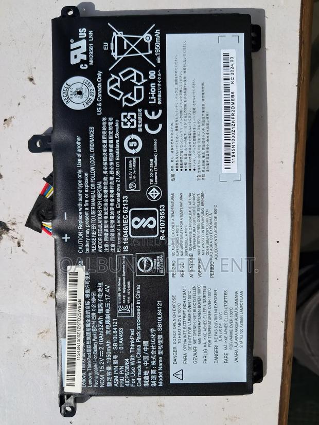 Lenovo 01av493 Battery for Thinkpad T570 T580 P51s P52s · Photo 2