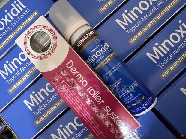 5% Minoxidil Foam PLUS Derma Roller · Photo 2
