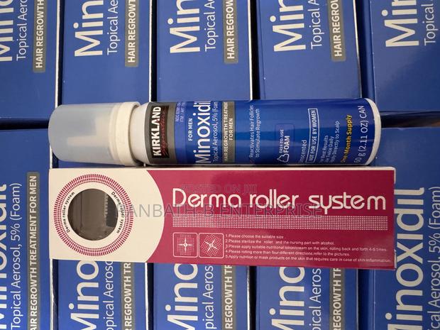 5% Minoxidil Foam PLUS Derma Roller · Photo 1