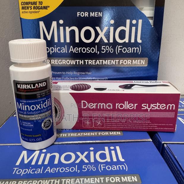 5% Minoxidil Liquid Plus Derma Roller · Photo 1