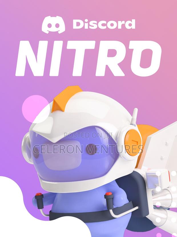 Discord Nitro Subscription. 1 Month and 1 Year · Photo 1