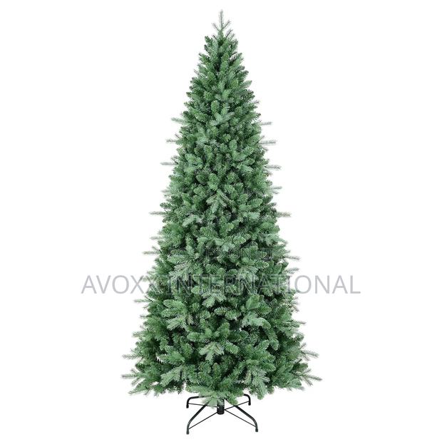 7.5 FT Artificial Skinny Christmas Tree · Photo 1