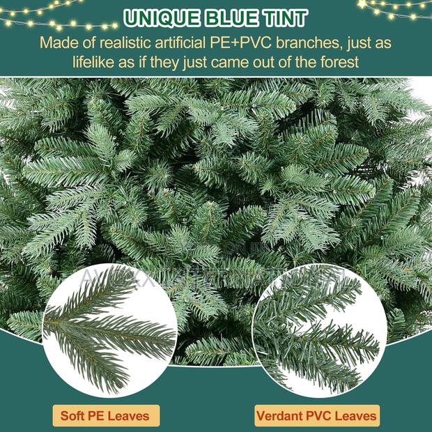 7.5 FT Artificial Skinny Christmas Tree · Photo 4
