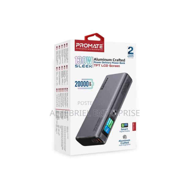 Titan-130 Sleek 130W Multi-Port Power Delivery Power Bank · Photo 1