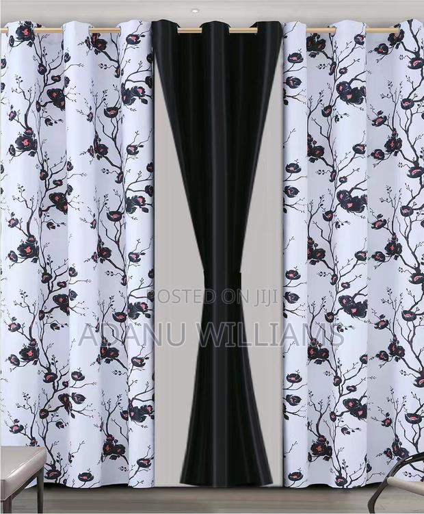 Luxury 3in1 Curtains Set ( Also in Diff Colors) · Photo 1