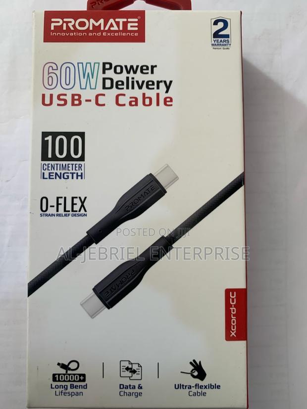 Promate Xcord-Cc High Strength Data Charge USB-C Cable · Photo 1