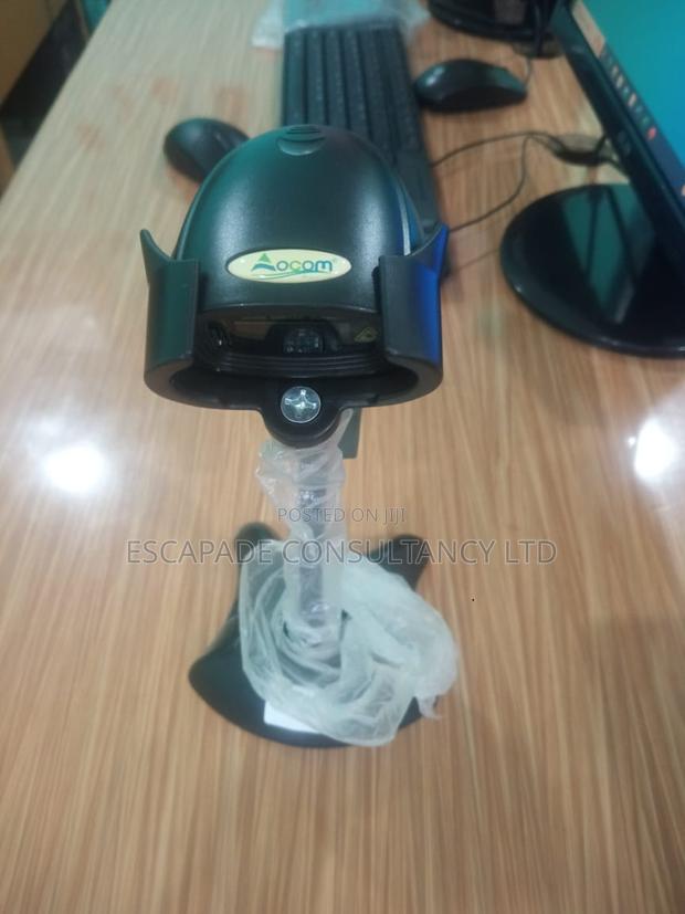 Barcode Scanner Automatic With Stand 1D Ocom · Photo 1