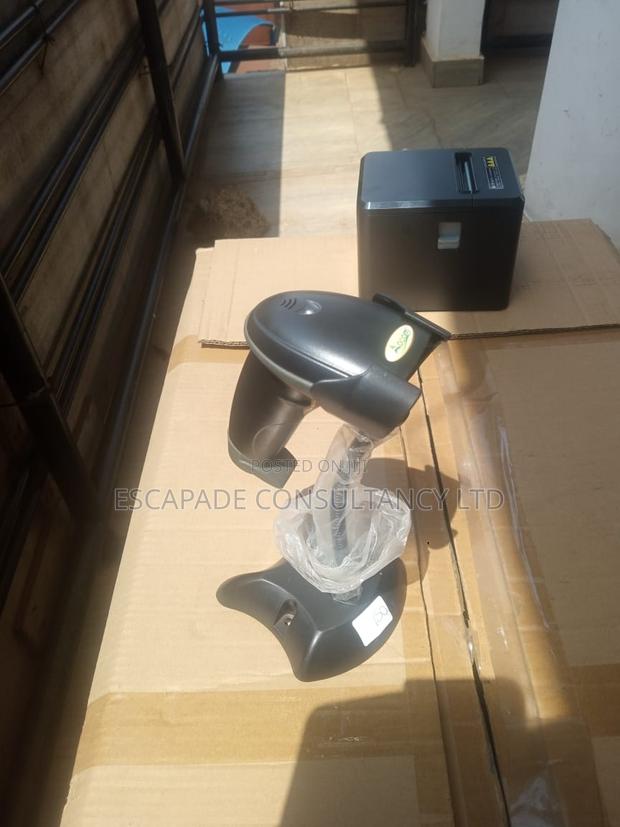 Barcode Scanner Automatic With Stand Xmas PRO 1D · Photo 1