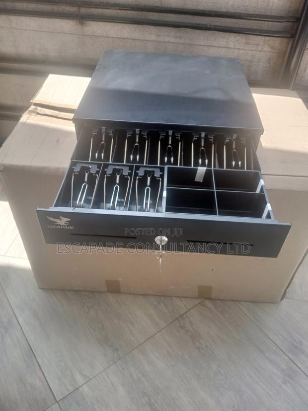Esc Electronic Cash Drawer 8-Bills and 4 Coins · Photo 2