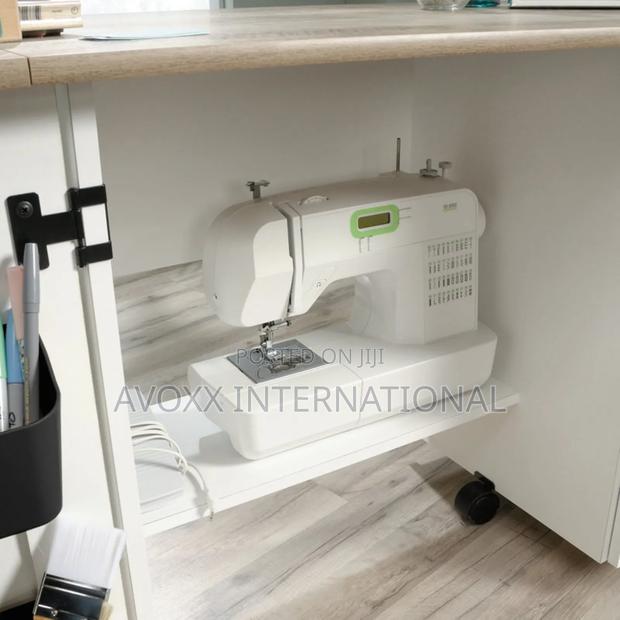 St. Nicholas Foldable Sewing Table With Wheels · Photo 3