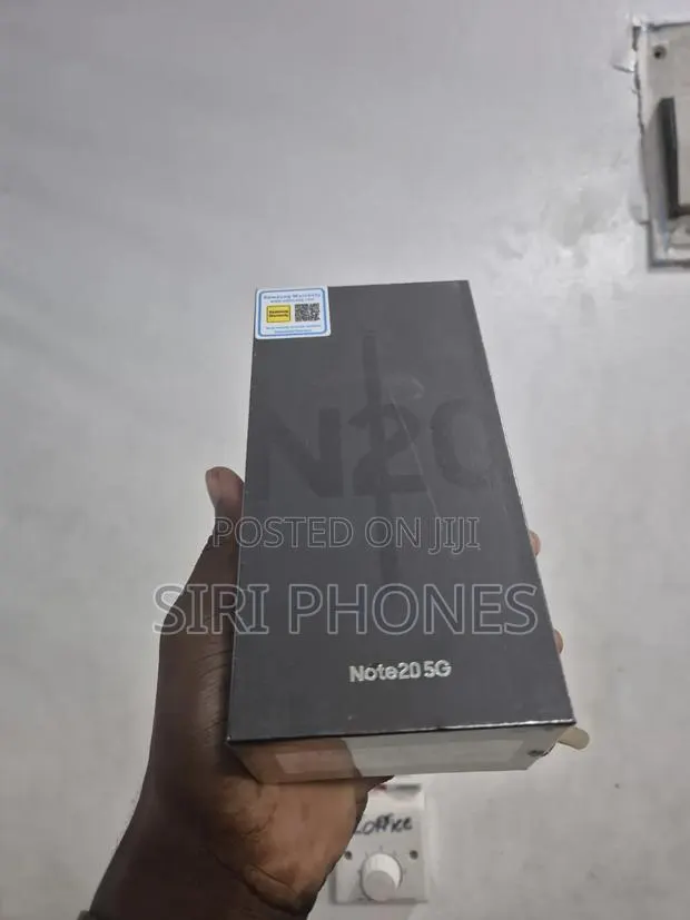 New Samsung Galaxy Note 20 5G 256 GB Black · Photo 1