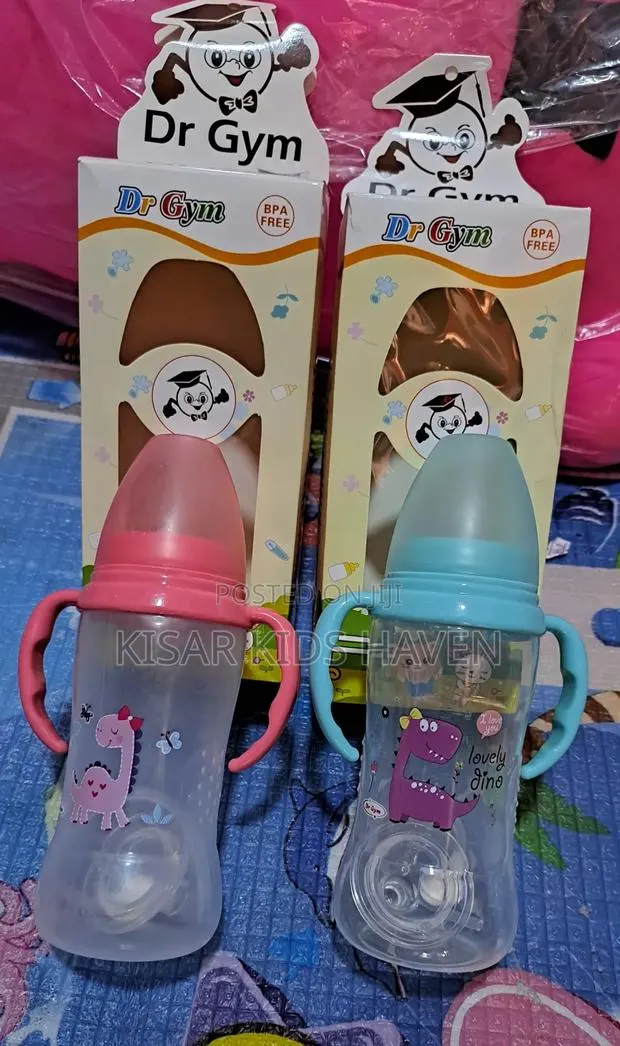 Dr Gym Baby Feeding Bottle 350ml BPA Free · Photo 1