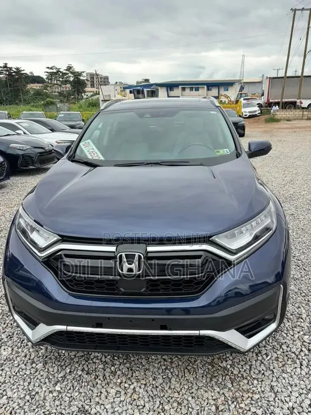 Honda CR-V Touring AWD 2020 Blue · Photo 1