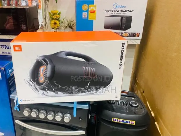 Get Durable JBL Boombox 4 Bluetooth Speaker(Waterproof) Black.. · Photo 1