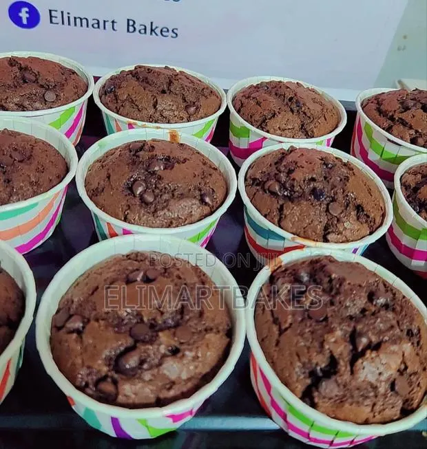 Chocolate Brownies in Cups · Photo 1