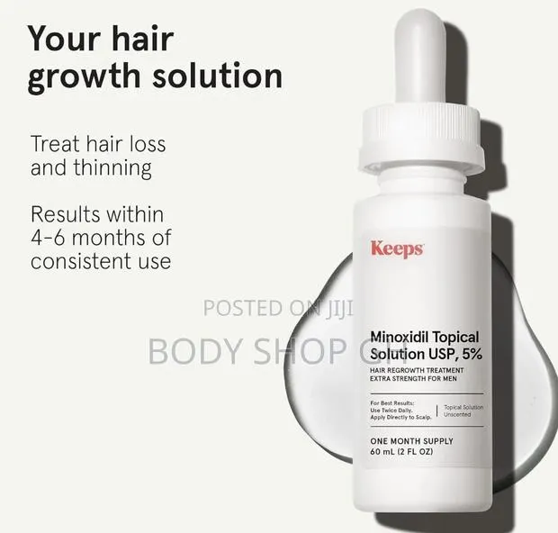 Keeps Minoxidil Solution for Men -Extra Strength Regrowth Treatment · Photo 1