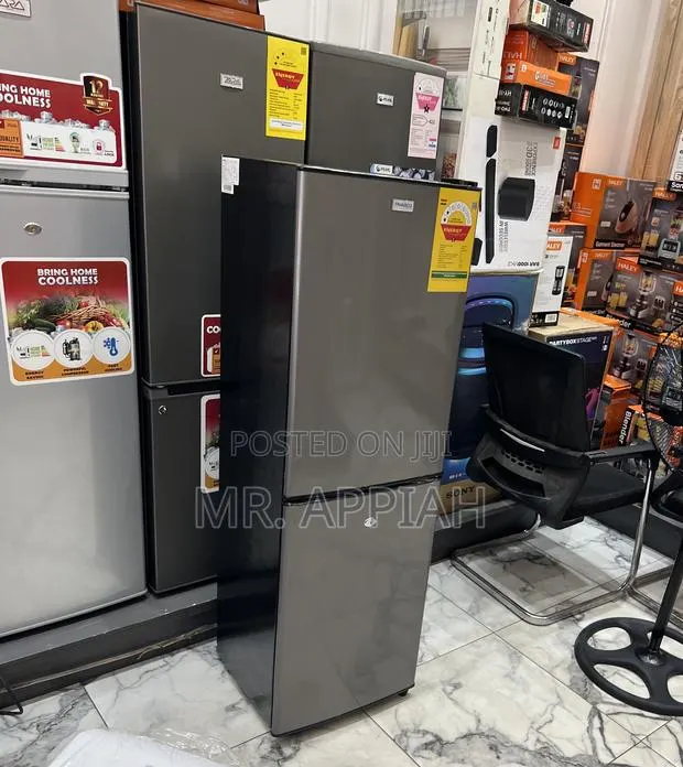 Amazing Refrigerator Nasco Bottom Mount Freezer Fridge(dark Gray). · Photo 1