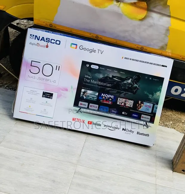 Grab Elegant Nasco 50”Uhd Smart Flat Vidaa-Nas-H50fs-Vid Television · Photo 1