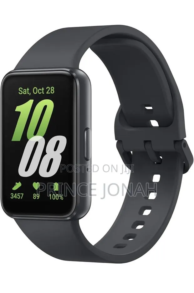 Samsung Galaxy Fit3, Smart, Fitness Tracker, Health Monitoring, Black · Photo 1