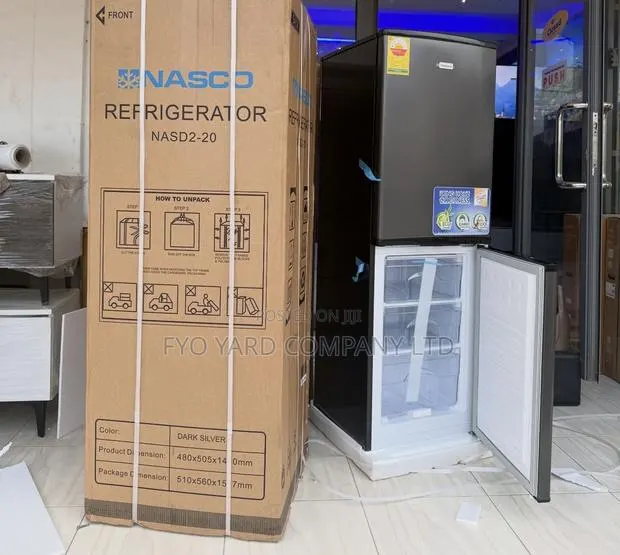 New Inbox Fast Freezing Nasco Double Door Refrigerator · Photo 1