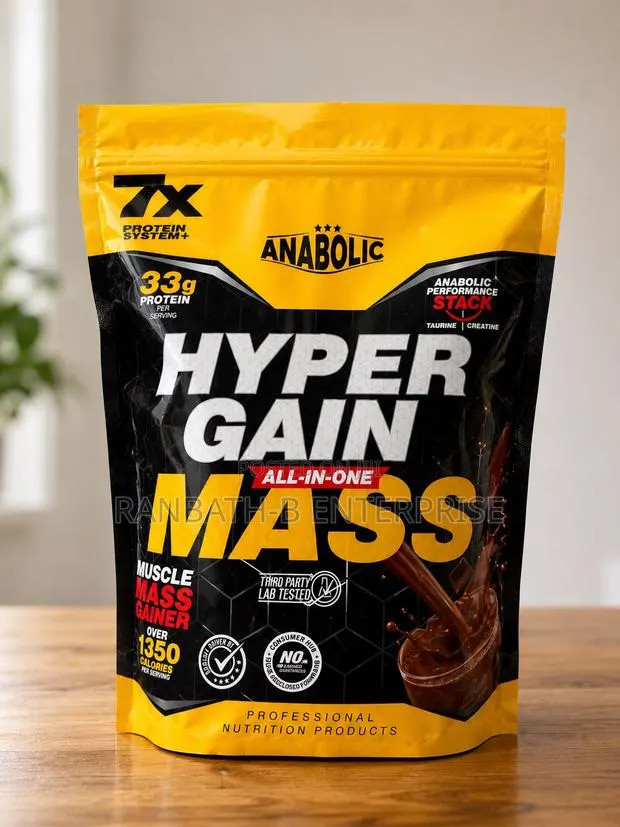 Anabolic Hyper Gain Mass |33g Protein | 1350+ Calories| Weight, Muscle · Photo 1