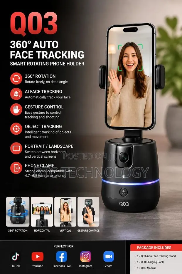 Face Tracking Ai Q03 360° · Photo 1