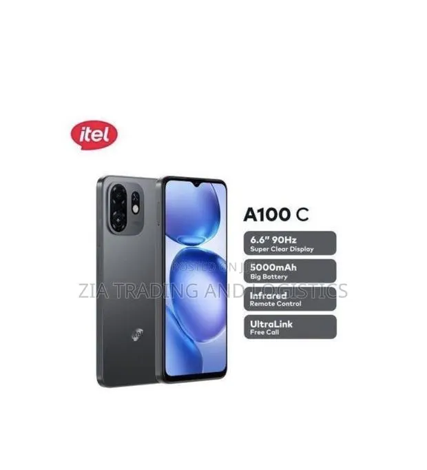 New Itel A100C 64 GB Black · Photo 1