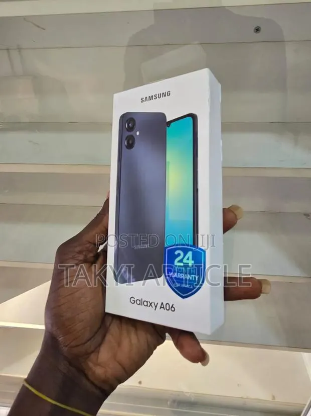 New Samsung Galaxy A06 64 GB Black · Photo 1