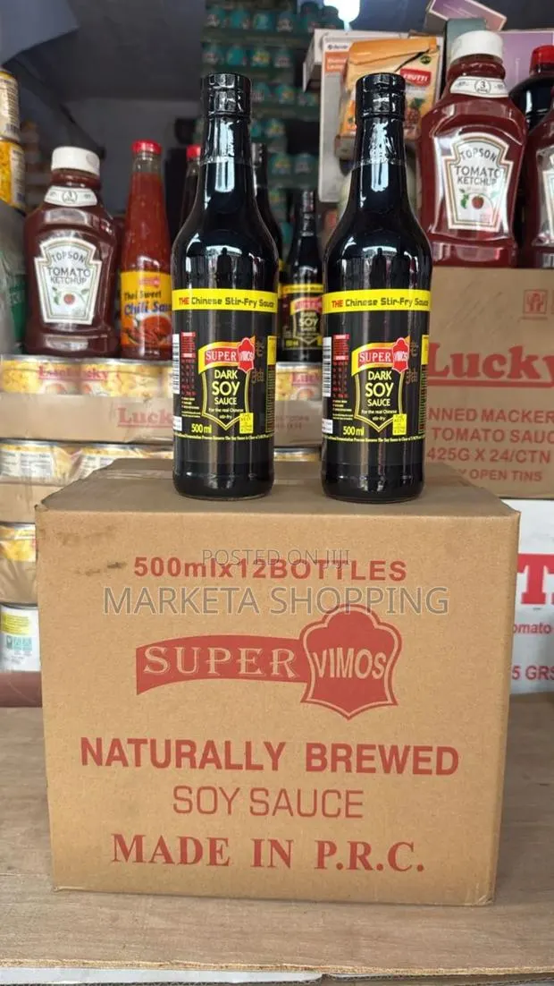 Super Vimos Dark Soy Sauce 500mlx12 · Photo 1