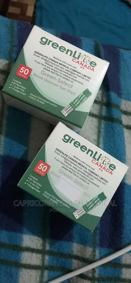 Glucometer Strips Greenlife · Photo 1