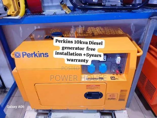 Spark Energy Perkins Diesel Generator 10kva Silent · Photo 1