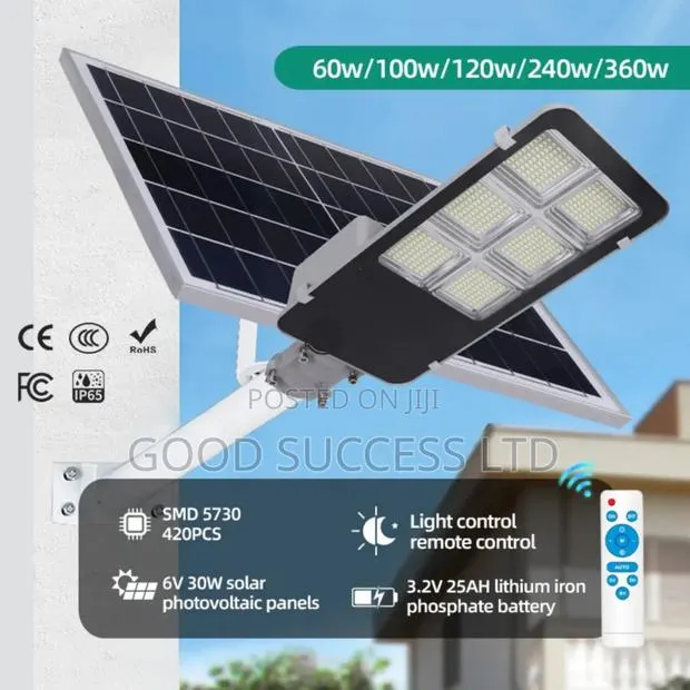 300 Watt Sollar Street Light · Photo 1