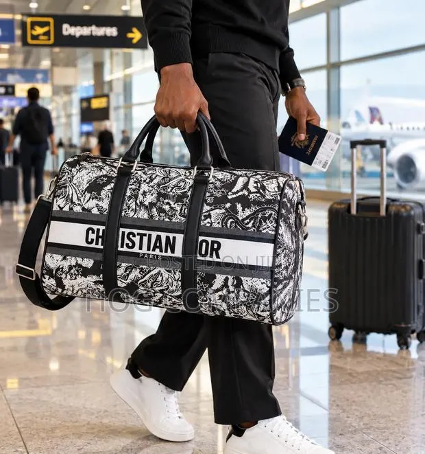 16' Christian Dior Travel Duffel Bag Luggage- Fast Delivery in 2hrs · Photo 1
