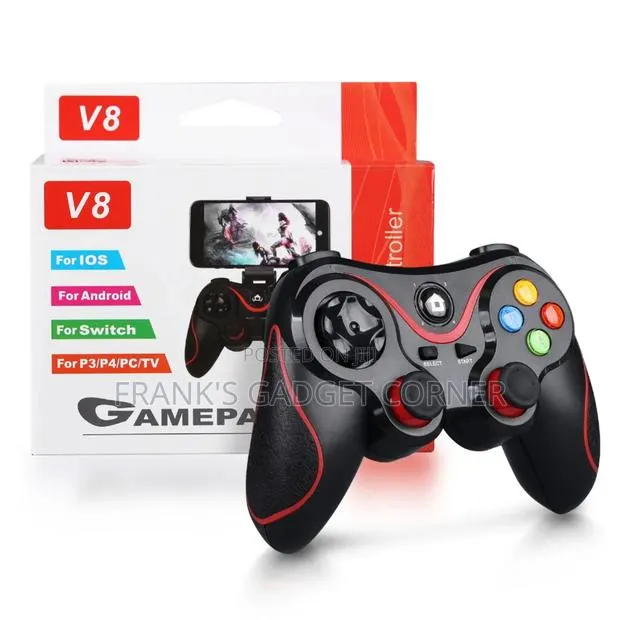 Bluetooth Wireless Gamepad With Phone Holder · Photo 1