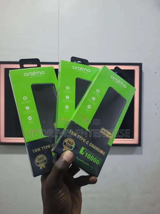 Oraimo Powerflow B11 10000mah 15w Power Bank · Photo 1