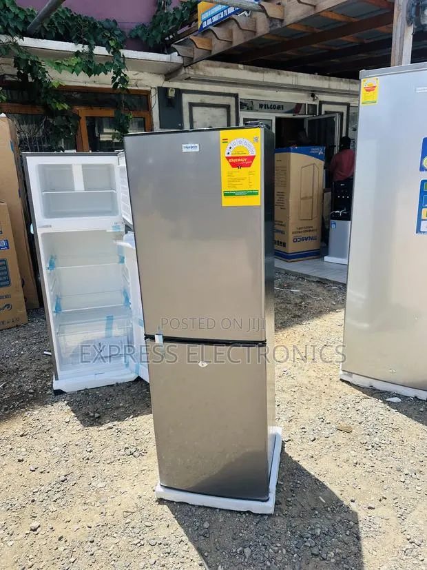 Very Cool Price Bottom Freezer Double Door Nasco Grey · Photo 1