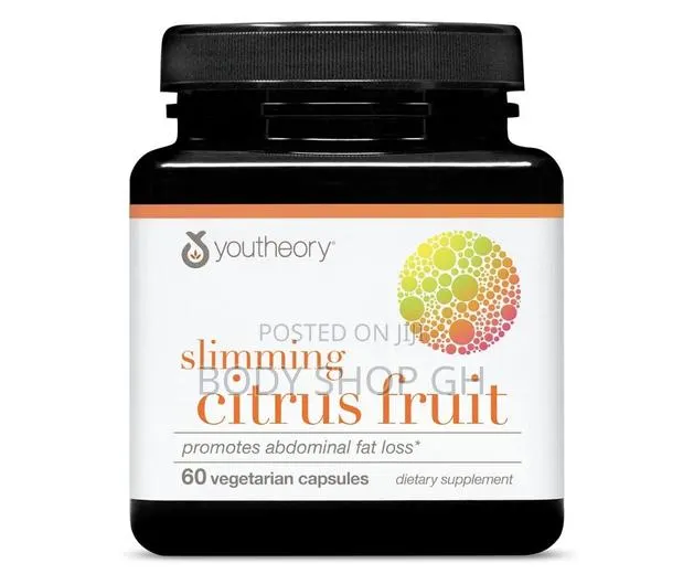 Youtheory Slimming Citrus Fruit, 60 Vegetarian Capsules, 30-Day Supply · Photo 1