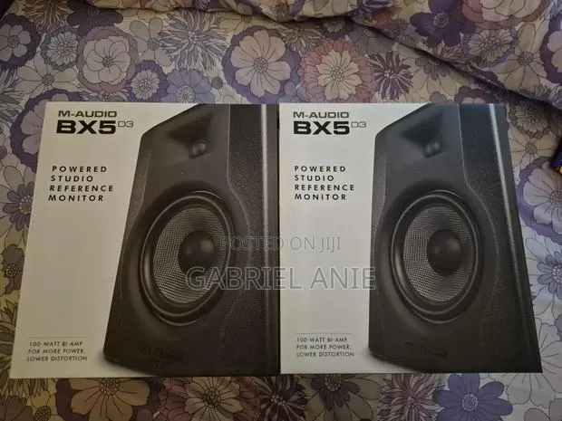 M Audio Bx5 D3 Studio Monitors · Photo 1