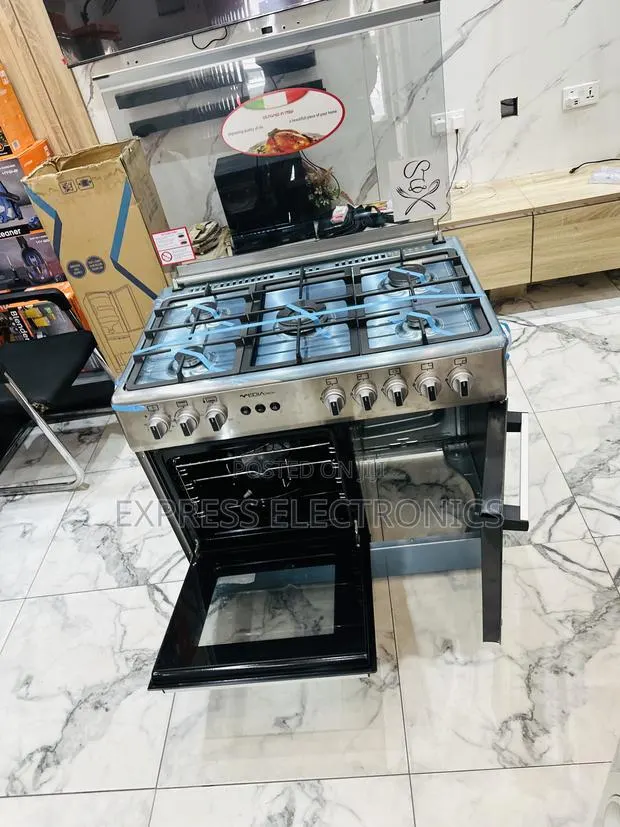 Text Us for Your Sliver Gas Cooker Midea Tech 5burner 60/90 · Photo 1