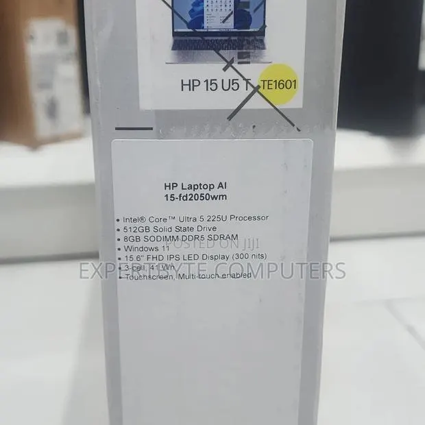 New Laptop HP 15 8GB Intel Core Ultra 5 SSD 512GB · Photo 1