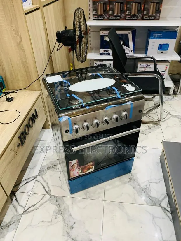 Quality Sleek 4burner Gas Cooker New Line Volcano · Photo 1