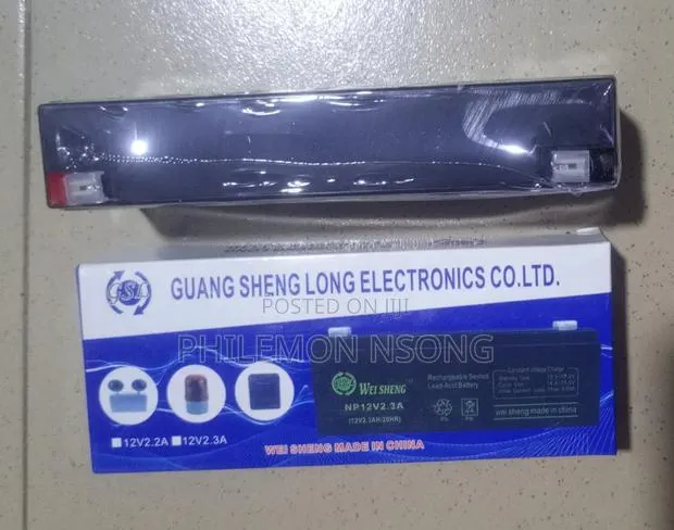 Valve Regulated Acid Battery 12v 2.3Ah. · Photo 1