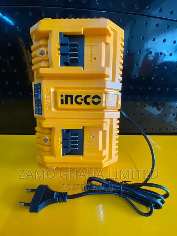 Fast Charger 20v 4a for 2 Batteries - Fcli2034 · Photo 1