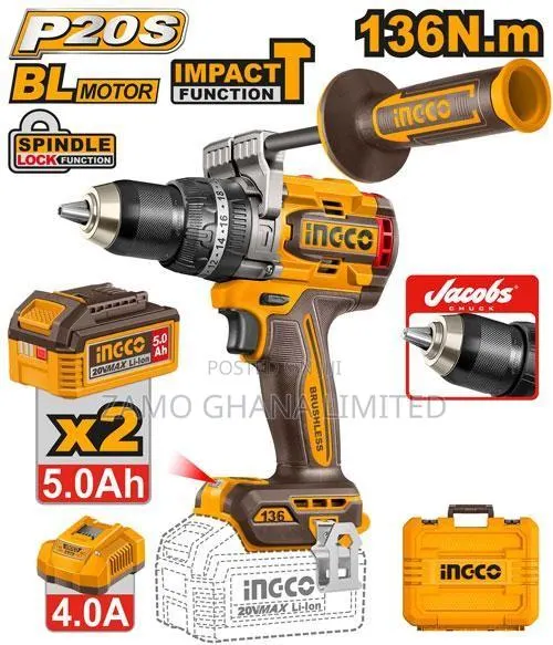 Brushless Cordless Impact Drill - Cidli201368 · Photo 1